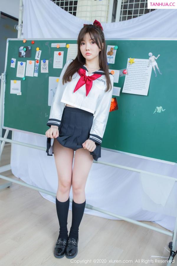 黄米妮  米妮大萌萌 [XiuRen]高清写真图 2020.04.27 糯美子Mini第17张图片
